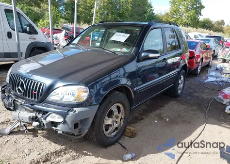 2002 Mercedes-Benz Ml 320 z USA, uszkodzony, nr VIN 4JGAB54E52A339847